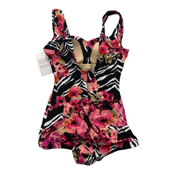 ‼️SALE‼️Azul one-piece floral swimsuit size 10 NWT - Picture 7 of 13